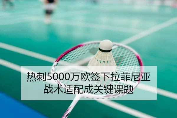 热刺5000万欧签下拉菲尼亚 战术适配成关键课题